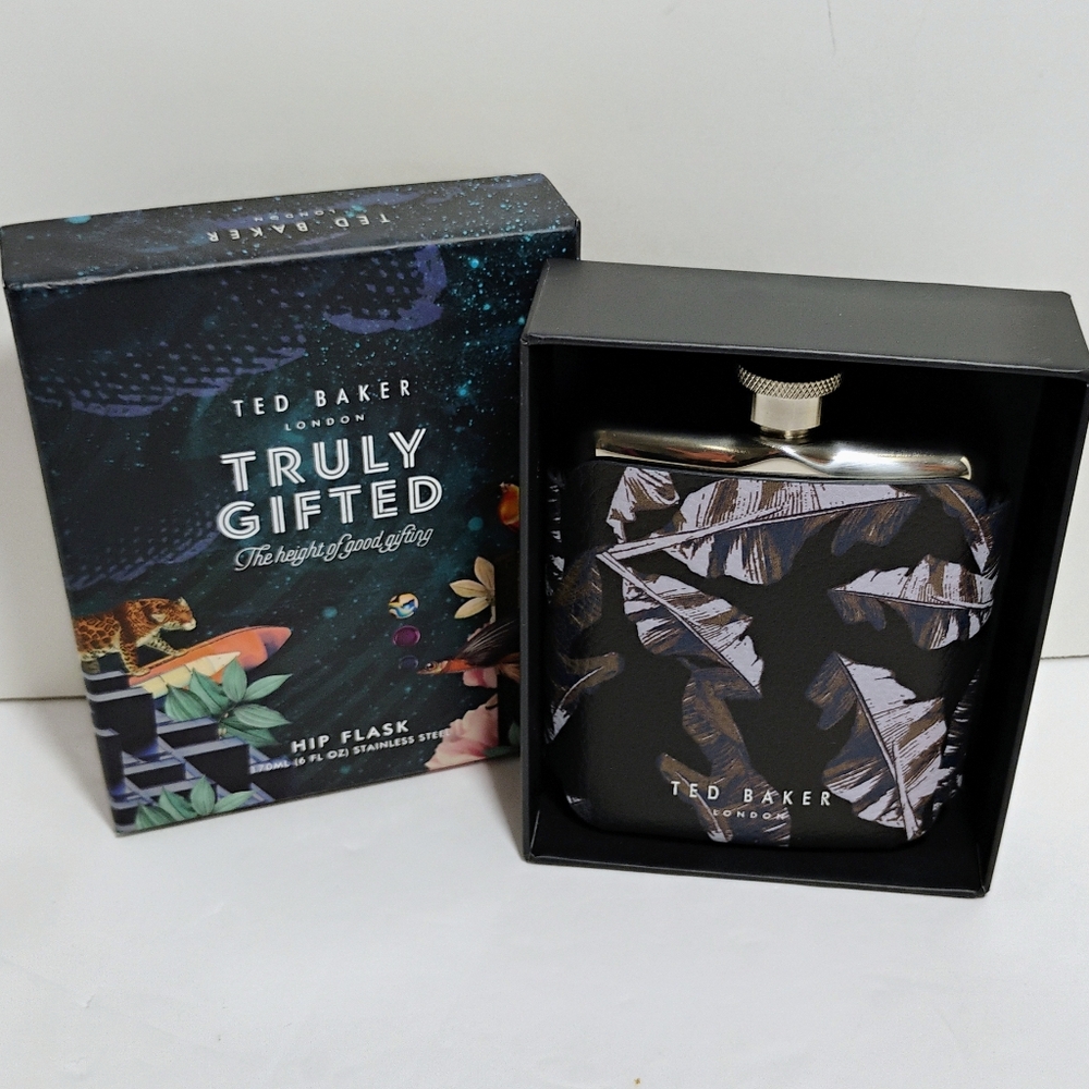 Ted Baker London Hip Flask in Gift Box